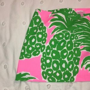 Lilly Pulitzer Pineapple Skirt